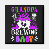 Aimant Grandpa Of The Brewing Baby Grandpa To Be Hallowee (Devant)