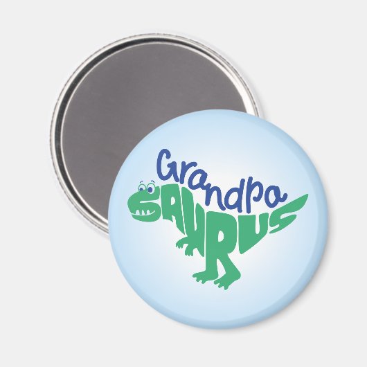 Aimant Grandpa Saurus Graphic (Recto/Verso)