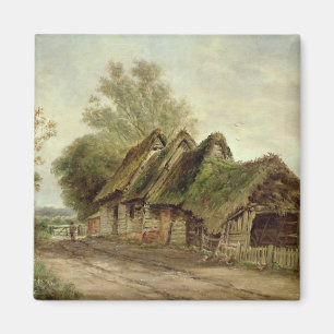 Aimant Granges chez Flatford (huile sur la toile)