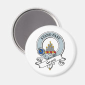 Aimant Grant Clan Badge (Recto/Verso)
