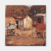 Aimant Grant Wood - Les Horsetraders (Devant)