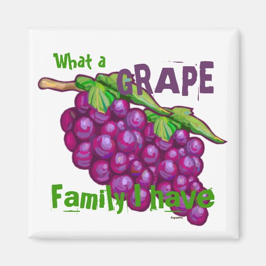 Aimant Grape Family (Devant)