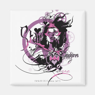 Aimant Graphique 6 de saphir d'étoile