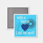 aimant graphique corail! ! ! (Recto/Verso)