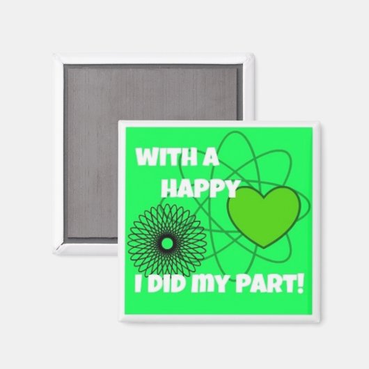 aimant graphique corail! ! ! (Recto/Verso)