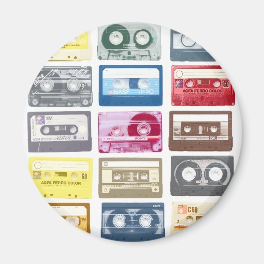 Aimant Graphique de bandes mixtes (Devant)