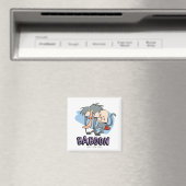 Aimant Graphique de caractères I.R. Baboon (In Situ (Lave-vaisselle))