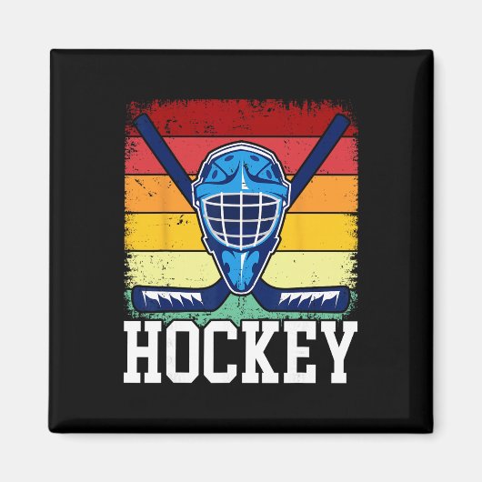Aimant Graphique de hockey _1 (Devant)