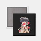 Aimant Graphique de joueur de réalité virtuelle de l'athl (Recto/Verso)