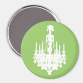 Aimant Graphique de lustre antique (Recto/Verso)
