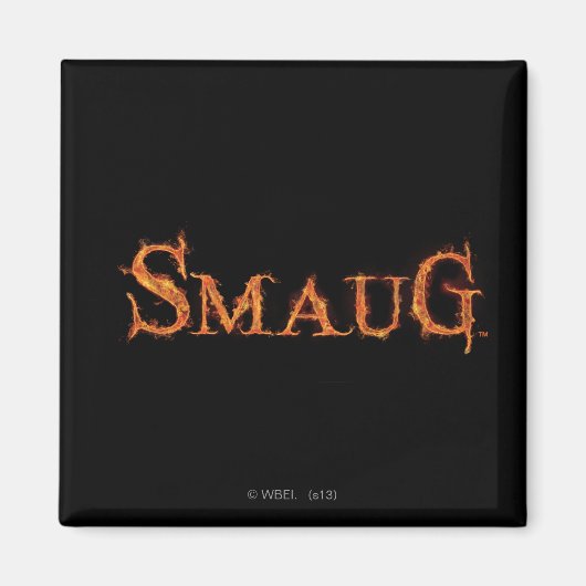 Aimant Graphique de nom SMAUG™ (Devant)