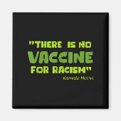 Aimant Graphique d'Humour amusant vacciné Kamala Harris C (Devant)
