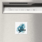 Aimant Graphique en lanterne bleue 3 (In Situ (Lave-vaisselle))