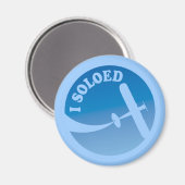 Aimant Graphique en solo et en avion (Recto/Verso)