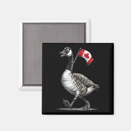 Aimant Graphique Extraordinaire D'Oie Pour Les Amateurs D (Recto/Verso)