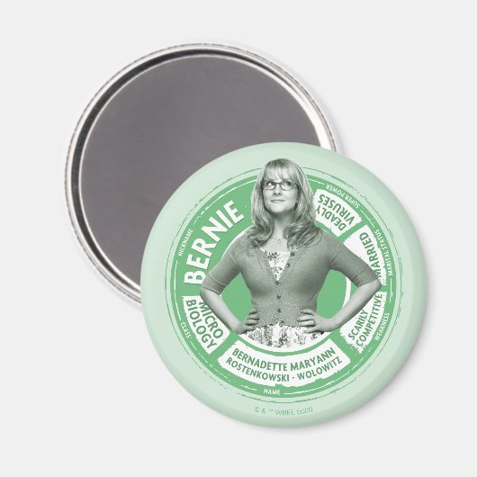 Aimant Graphique Info Bernadette (Recto/Verso)