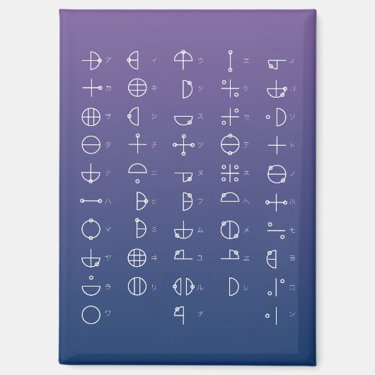 Aimant Graphique Katakamuna (Recto)