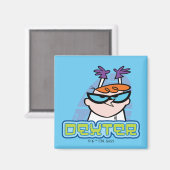 Aimant Graphique Nom du caractère de Dexter (Recto/Verso)