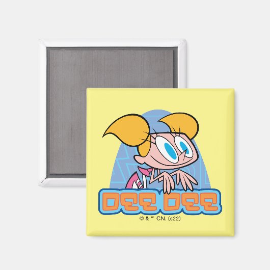 Aimant Graphique Nom du caractère Dee Dee (Recto/Verso)