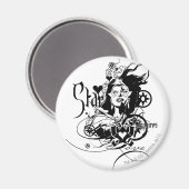 Aimant Graphique Star Sapphire 7 (Recto/Verso)