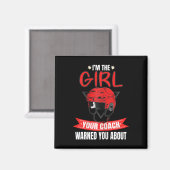 Aimant Graphisme amusant pour les femmes et les filles Ho (Recto/Verso)