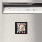 Aimant Graphisme de chat certifié bootleg humour drôle ge (In Situ (Lave-vaisselle))