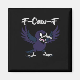Aimant Graphisme esthétique F-Caw-F