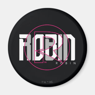 Aimant Graphisme Nommé Robin Hi-Tech