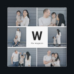 Aimant Gras Monogramme Couleur modifiable Magnat photo mo<br><div class="desc">Les cadeaux photo font les meilleurs cadeaux ! Facile à personnaliser avec votre texte et/ou photo(s) pour un look personnalisé. Conçu par Berry Berry Sweet. Voir d'autres designs sur www.berryberrysweet.com</div>