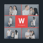 Aimant Gras Monogramme Couleur modifiable Magnat photo mo<br><div class="desc">Les cadeaux photo font les meilleurs cadeaux ! Facile à personnaliser avec votre texte et/ou photo(s) pour un look personnalisé. Conçu par Berry Berry Sweet. Voir d'autres designs sur www.berryberrysweet.com</div>