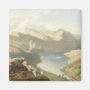 Aimant Grasmere from Langdale Fell, from 'The English Lak