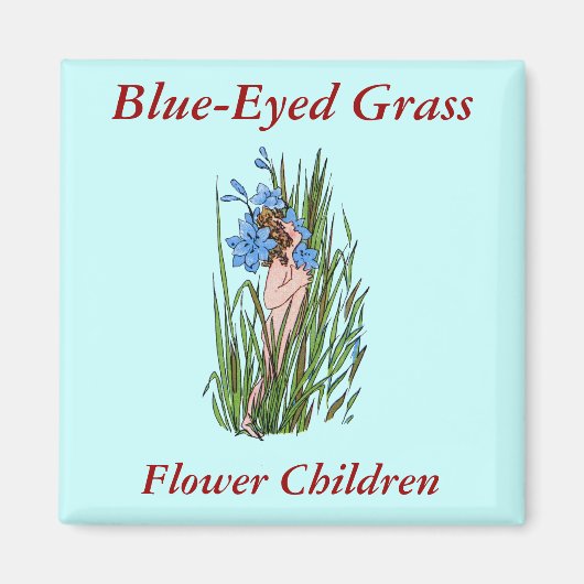Aimant Grass bleu (Devant)