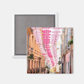 Aimant Grasse France Provence parapluies (Recto/Verso)