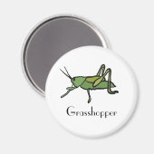 Aimant Grasshopper (Recto/Verso)