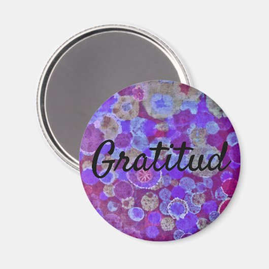 Aimant Gratitud iman (Recto/Verso)