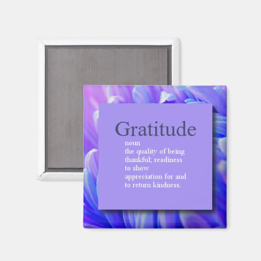 Aimant Gratitude (Recto/Verso)