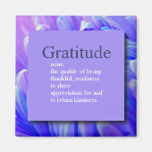 Aimant Gratitude (Devant)