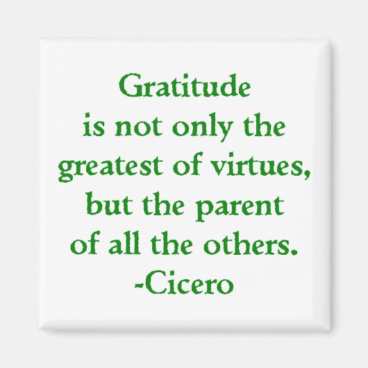 Aimant Gratitude (Devant)