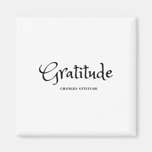 Aimant Gratitude Changements Attitude Thanksgiving Fall S