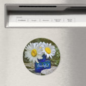 Aimant Gratitude Daisy (In Situ (Lave-vaisselle))