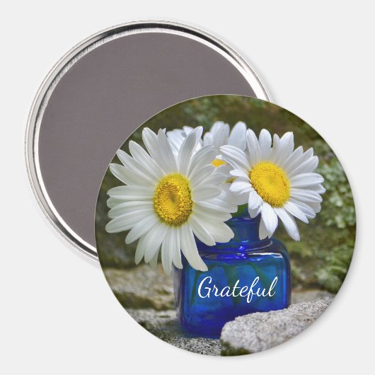 Aimant Gratitude Daisy (Recto/Verso)