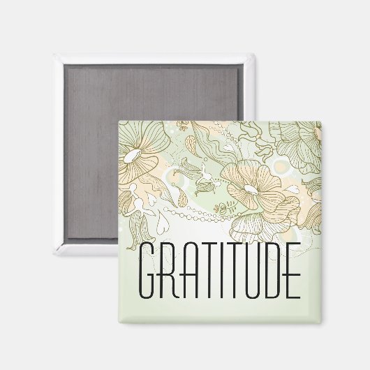 Aimant Gratitude sourde (Recto/Verso)