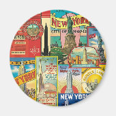 Aimant Gratte-ciel de New York (Devant)