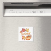 Aimant Gratuit Citrouille & Feuilles d'automne (In Situ (Lave-vaisselle))