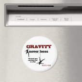 Aimant Gravity Never Loses - Rock Escalade Design (In Situ (Lave-vaisselle))