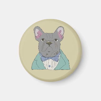 Aimant Gray French Bulldog