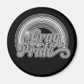 Aimant Gray Pride (Senior retraité) (Devant)