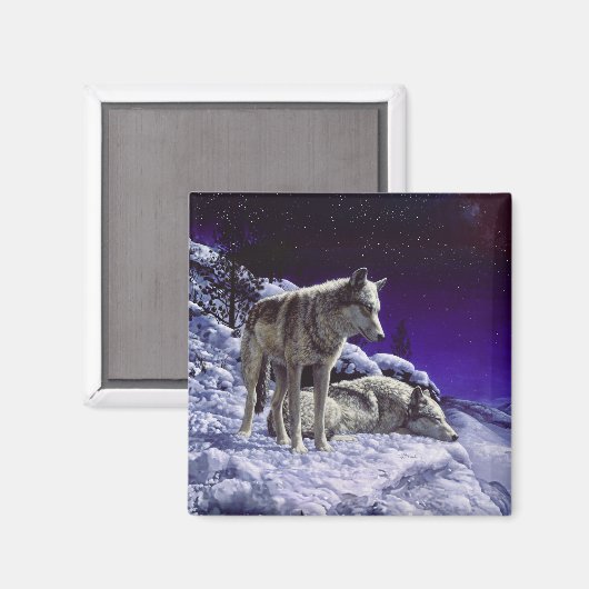 Aimant Gray Wolves (Recto/Verso)