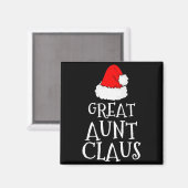 Aimant Great Aunt Claus Christmas Santa's Pajama Family M (Recto/Verso)