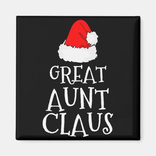 Aimant Great Aunt Claus Christmas Santa's Pajama Family M (Devant)
